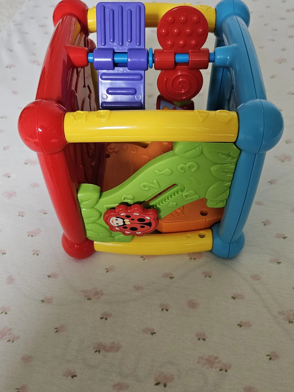 Colorful Interactive Kids Learning Toy Set - Red, Yellow, Blue